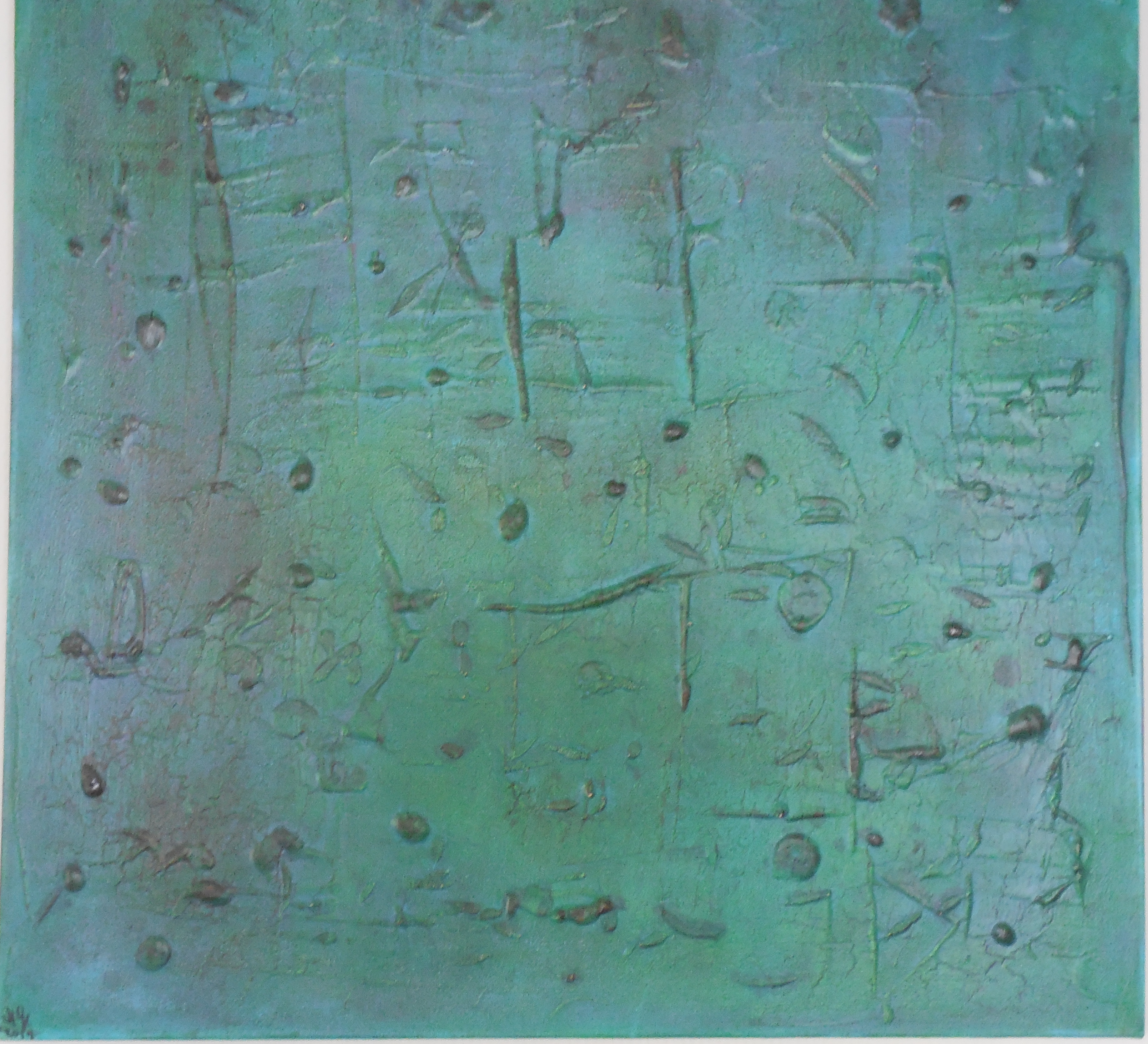 Turquoise - door Henriette van der Grinten